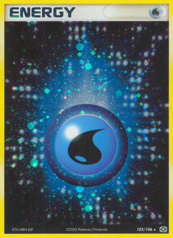 Water Energy (103/106) [EX: Emerald] - Destination Retro