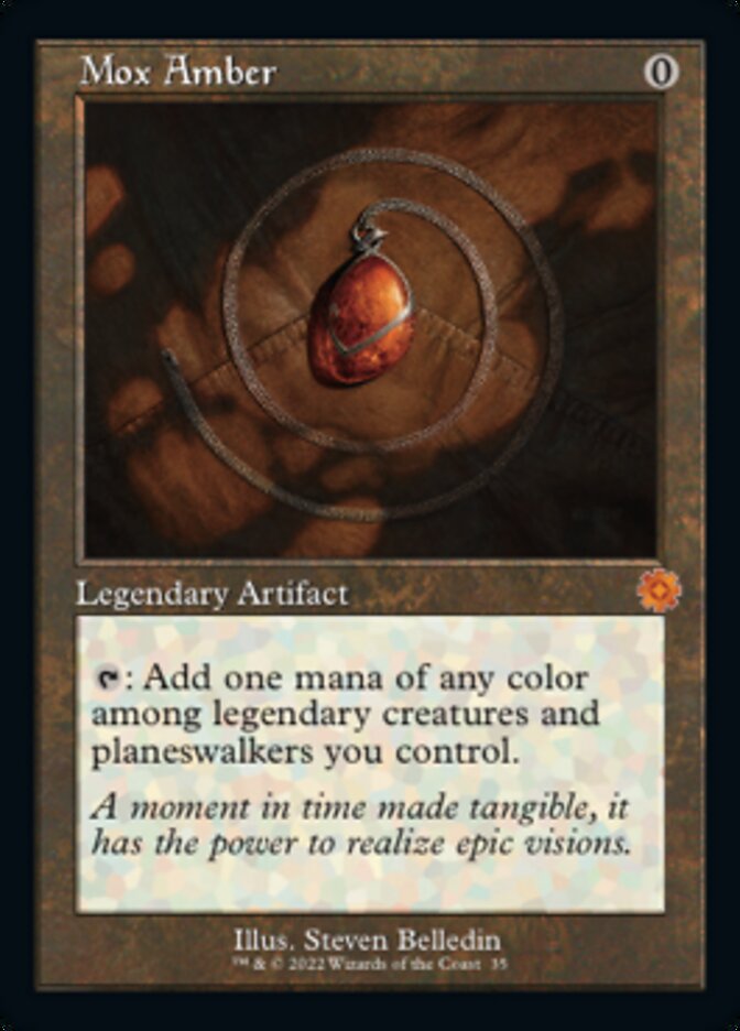 Mox Amber (Retro) [The Brothers' War Retro Artifacts] - Destination Retro