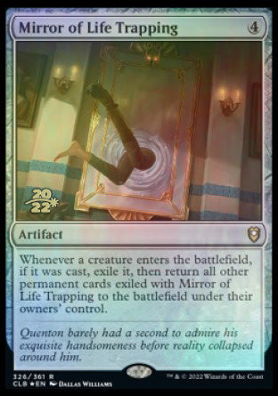 Mirror of Life Trapping [Commander Legends: Battle for Baldur's Gate Prerelease Promos] - Destination Retro