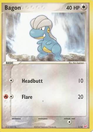Bagon (1/10) [EX: Trainer Kit - Latias] - Destination Retro