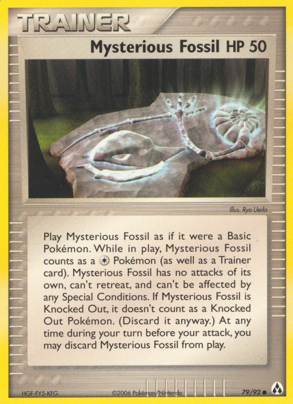 Mysterious Fossil (79/92) [EX: Legend Maker] - Destination Retro
