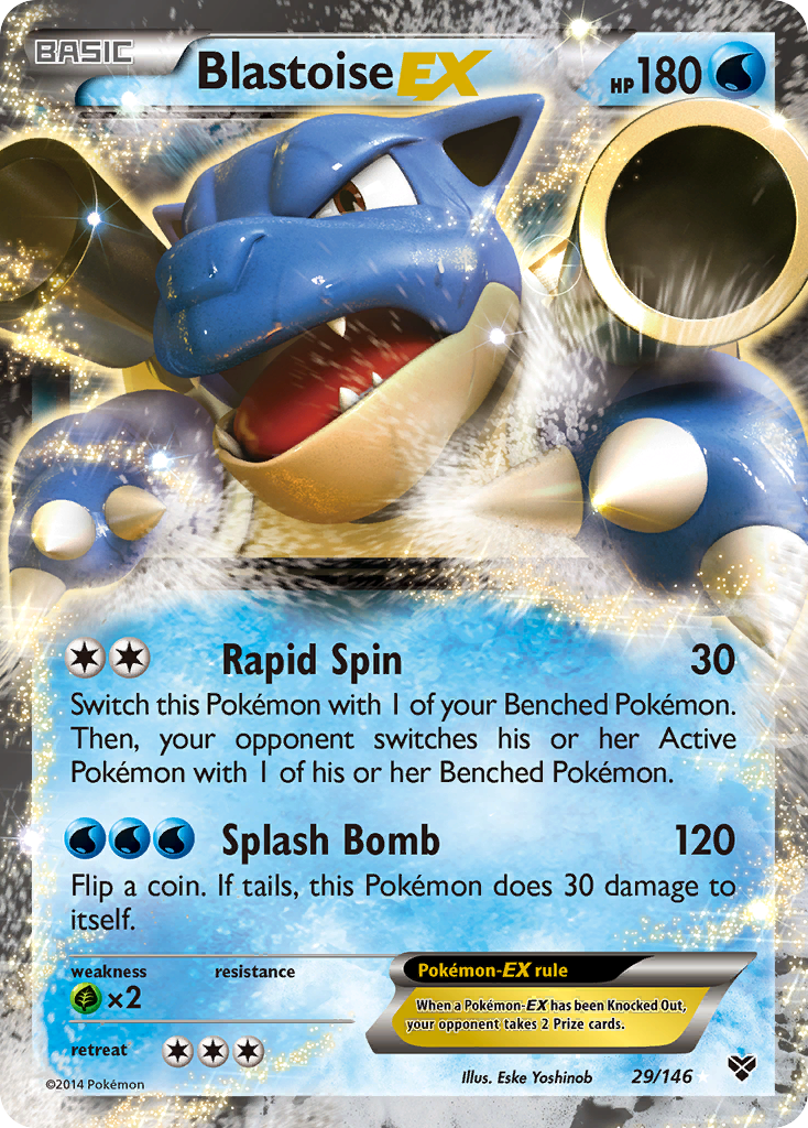 Blastoise EX (29/146) [XY: Base Set] - Destination Retro