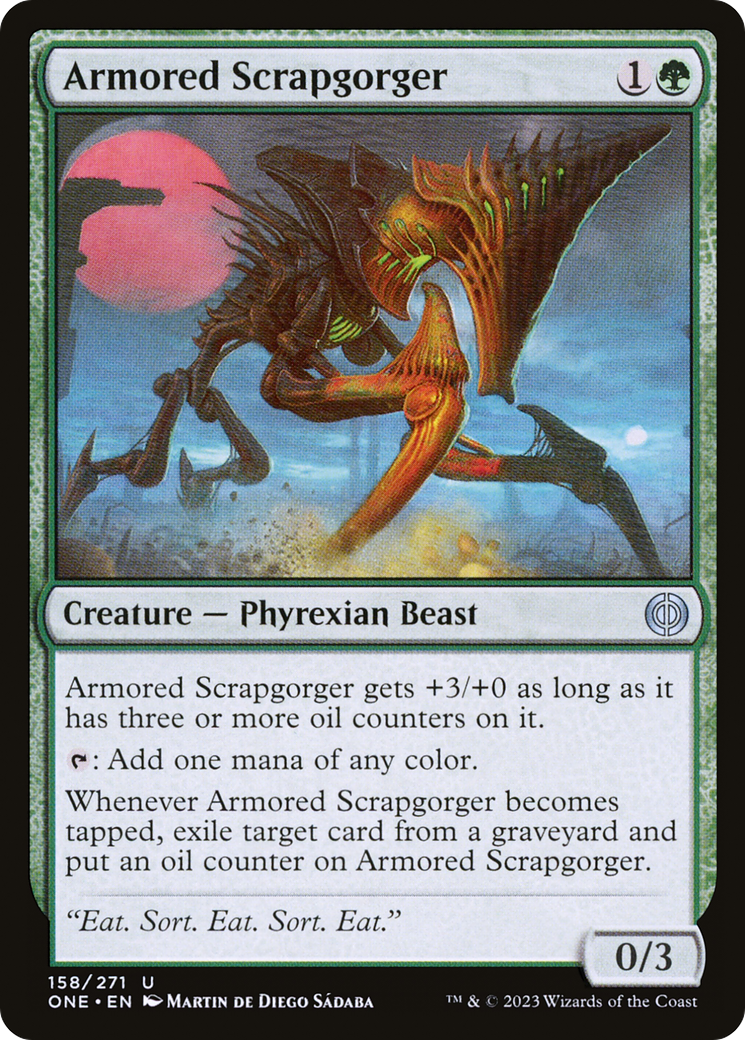Armored Scrapgorger [Phyrexia: All Will Be One] - Destination Retro