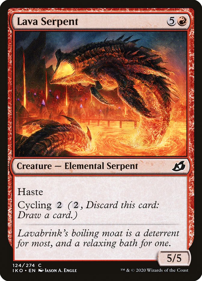 Lava Serpent [Ikoria: Lair of Behemoths] - Destination Retro
