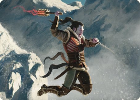 Balduvian Berserker Art Card [Dominaria United Art Series] - Destination Retro