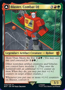 Blaster, Combat DJ // Blaster, Morale Booster [Universes Beyond: Transformers] - Destination Retro