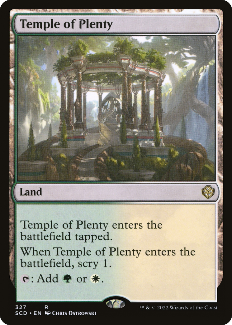 Temple of Plenty [Starter Commander Decks] - Destination Retro