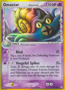 Omastar (13/110) (Delta Species) [EX: Holon Phantoms] - Destination Retro
