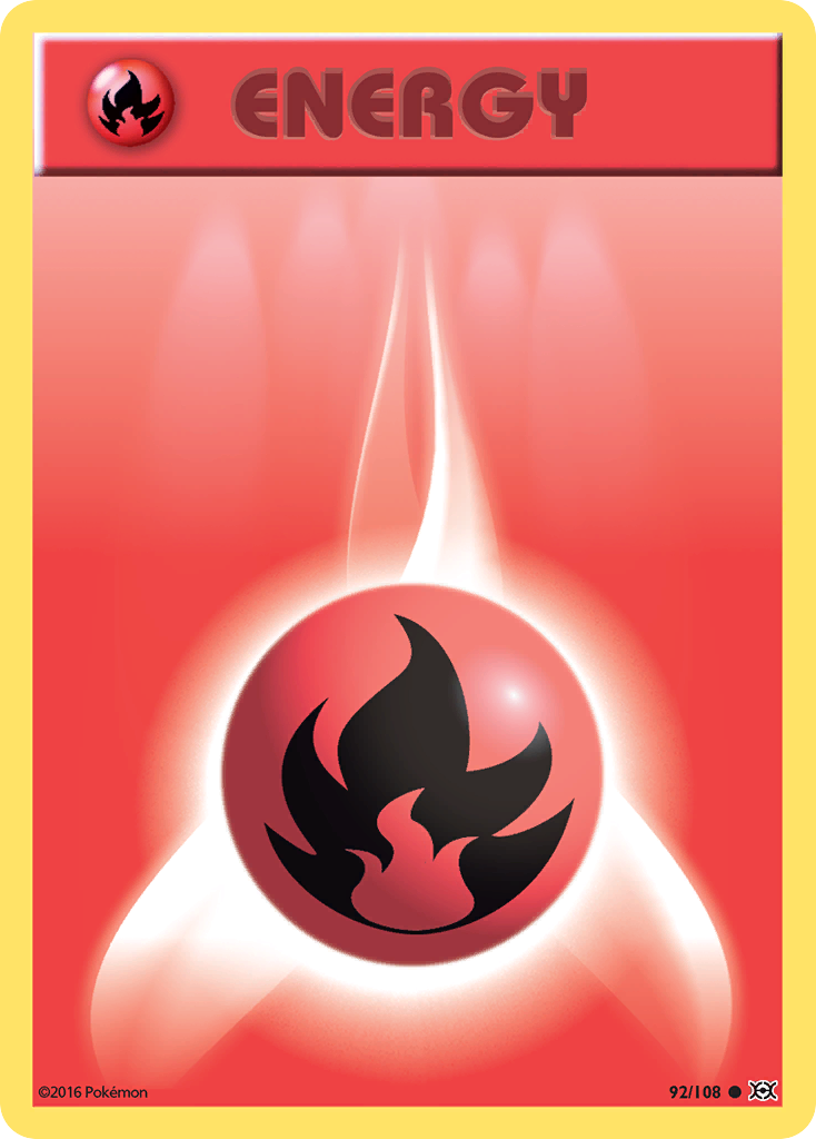 Fire Energy (92/108) [XY: Evolutions] - Destination Retro