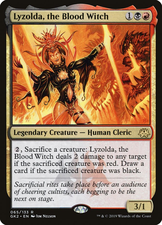 Lyzolda, the Blood Witch [Ravnica Allegiance Guild Kit] - Destination Retro