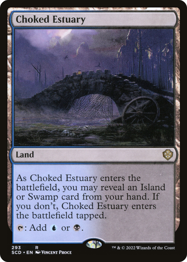 Choked Estuary [Starter Commander Decks] - Destination Retro