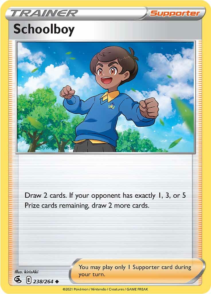 Schoolboy (238/264) [Sword & Shield: Fusion Strike] - Destination Retro
