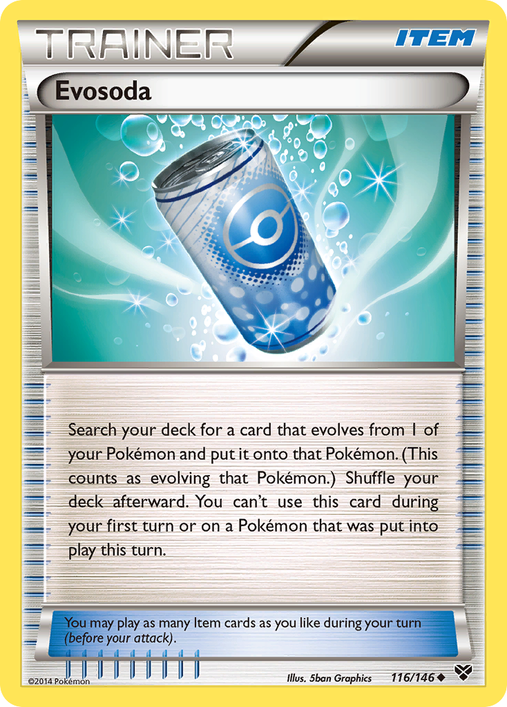 Evosoda (116/146) [XY: Base Set] - Destination Retro