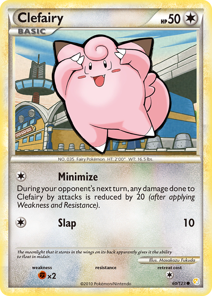 Clefairy (60/123) [HeartGold & SoulSilver: Base Set] - Destination Retro