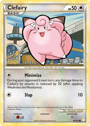 Clefairy (60/123) [HeartGold & SoulSilver: Base Set] - Destination Retro