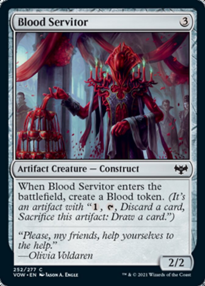 Blood Servitor [Innistrad: Crimson Vow] - Destination Retro
