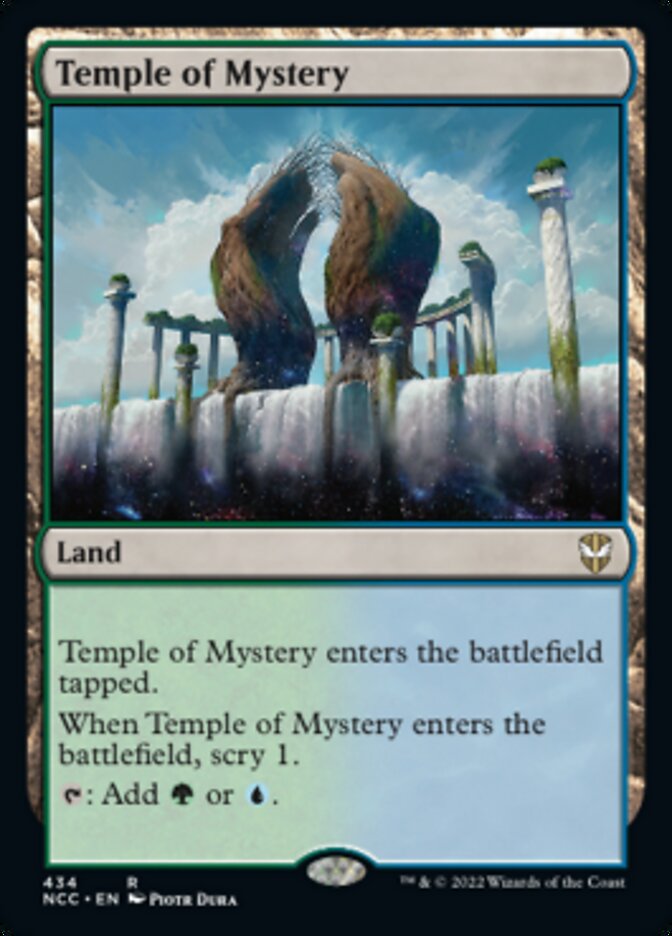 Temple of Mystery [Streets of New Capenna Commander] - Destination Retro