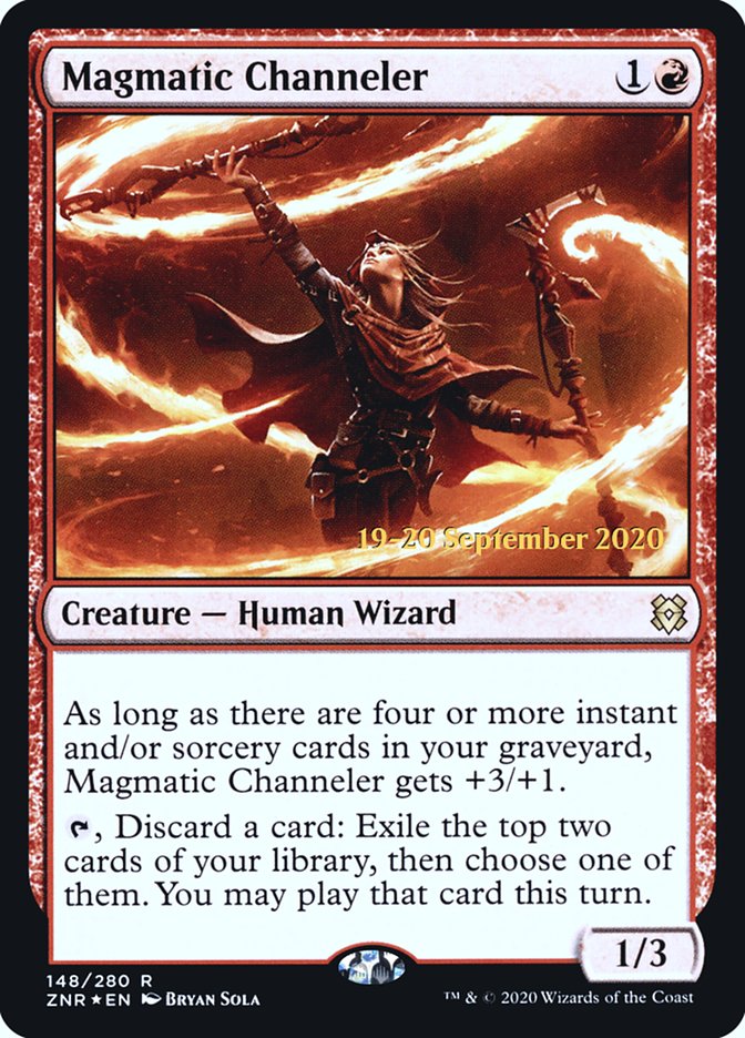 Magmatic Channeler  [Zendikar Rising Prerelease Promos] - Destination Retro