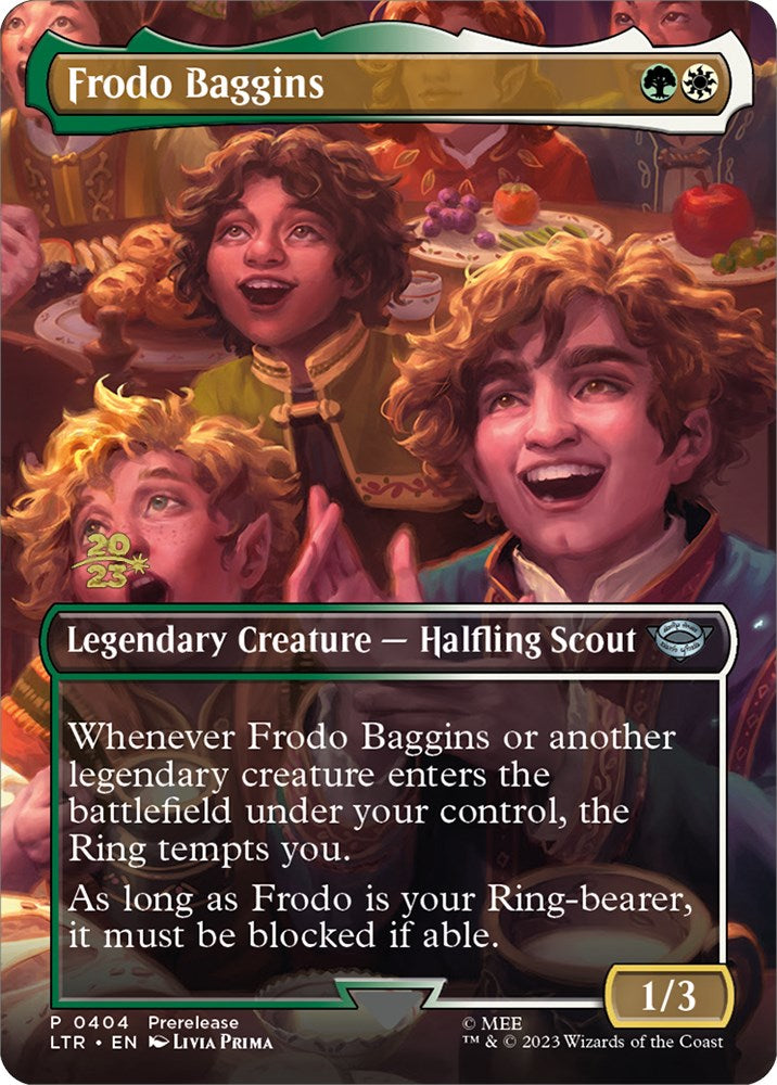 Frodo Baggins [The Lord of the Rings: Tales of Middle-Earth Prerelease Promos] - Destination Retro