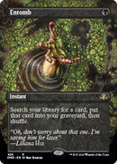 Entomb (Borderless Alternate Art) [Dominaria Remastered] - Destination Retro
