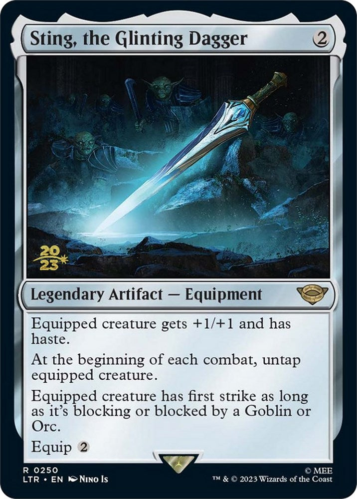 Sting, the Glinting Dagger [The Lord of the Rings: Tales of Middle-Earth Prerelease Promos] - Destination Retro