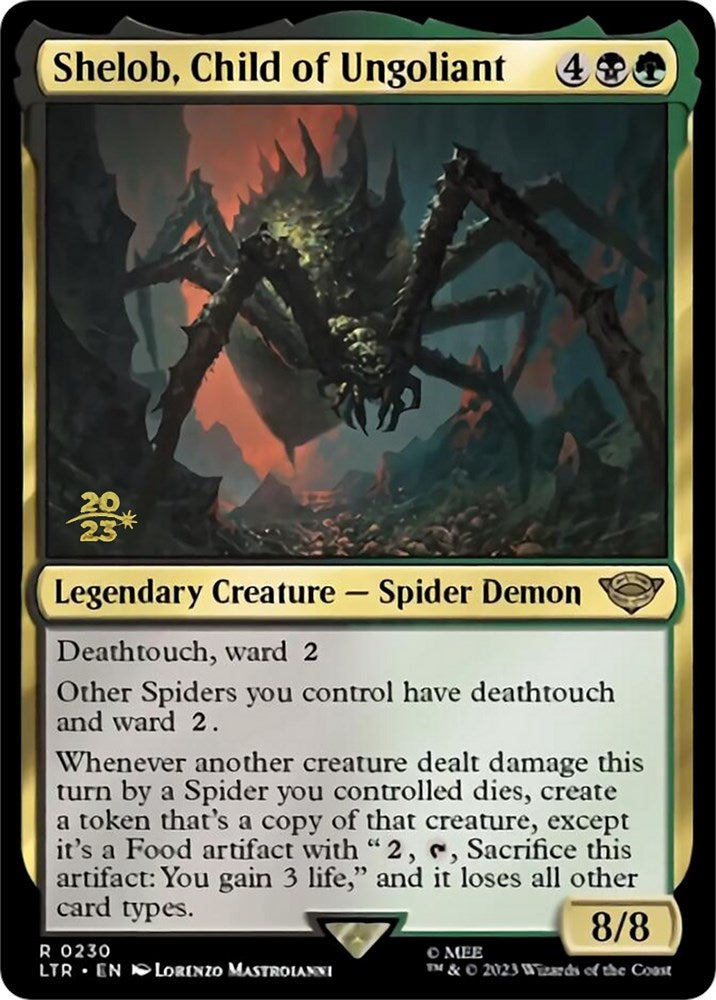 Shelob, Child of Ungoliant [The Lord of the Rings: Tales of Middle-Earth Prerelease Promos] - Destination Retro