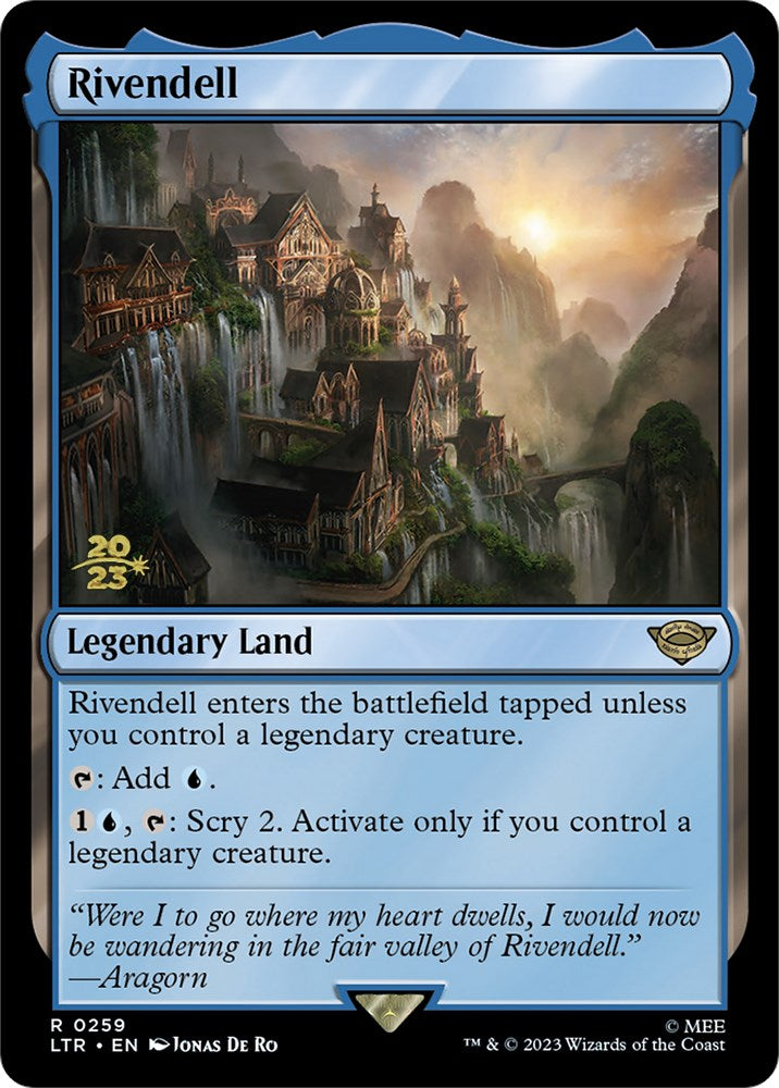 Rivendell [The Lord of the Rings: Tales of Middle-Earth Prerelease Promos] - Destination Retro