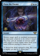 Press the Enemy [The Lord of the Rings: Tales of Middle-Earth Prerelease Promos] - Destination Retro