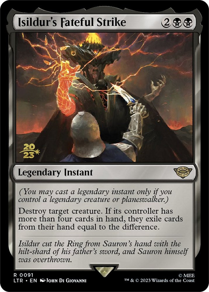 Isildur's Fateful Strike [The Lord of the Rings: Tales of Middle-Earth Prerelease Promos] - Destination Retro