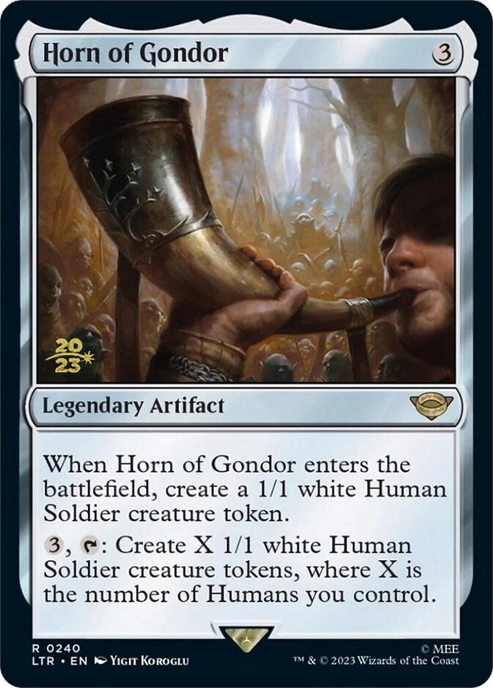 Horn of Gondor [The Lord of the Rings: Tales of Middle-Earth Prerelease Promos] - Destination Retro