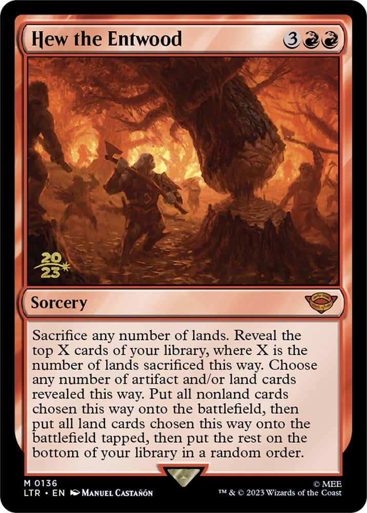 Hew the Entwood [The Lord of the Rings: Tales of Middle-Earth Prerelease Promos] - Destination Retro