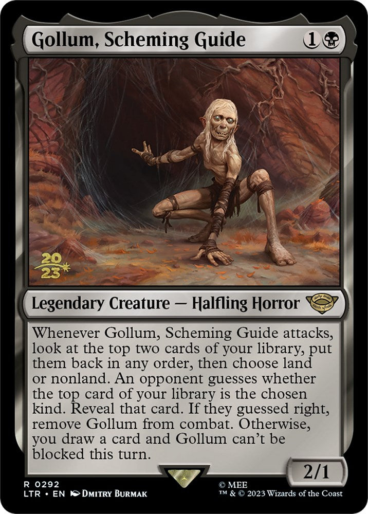 Gollum, Scheming Guide [The Lord of the Rings: Tales of Middle-Earth Prerelease Promos] - Destination Retro