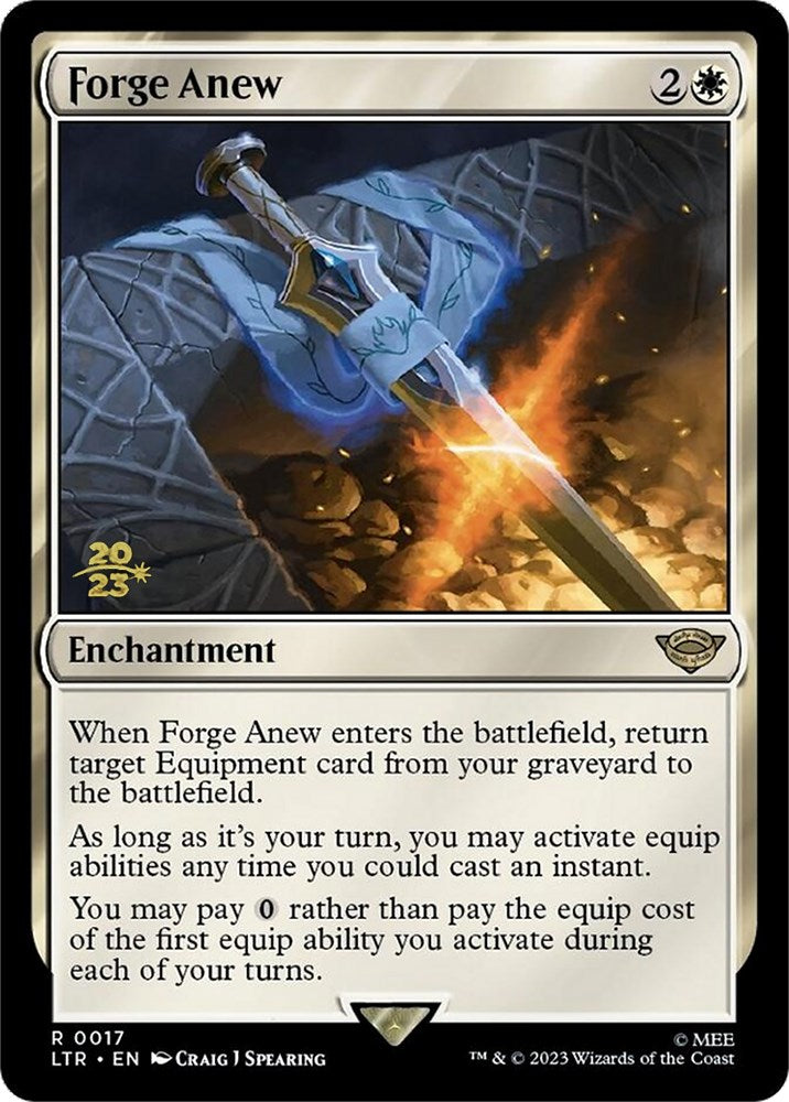 Forge Anew [The Lord of the Rings: Tales of Middle-Earth Prerelease Promos] - Destination Retro