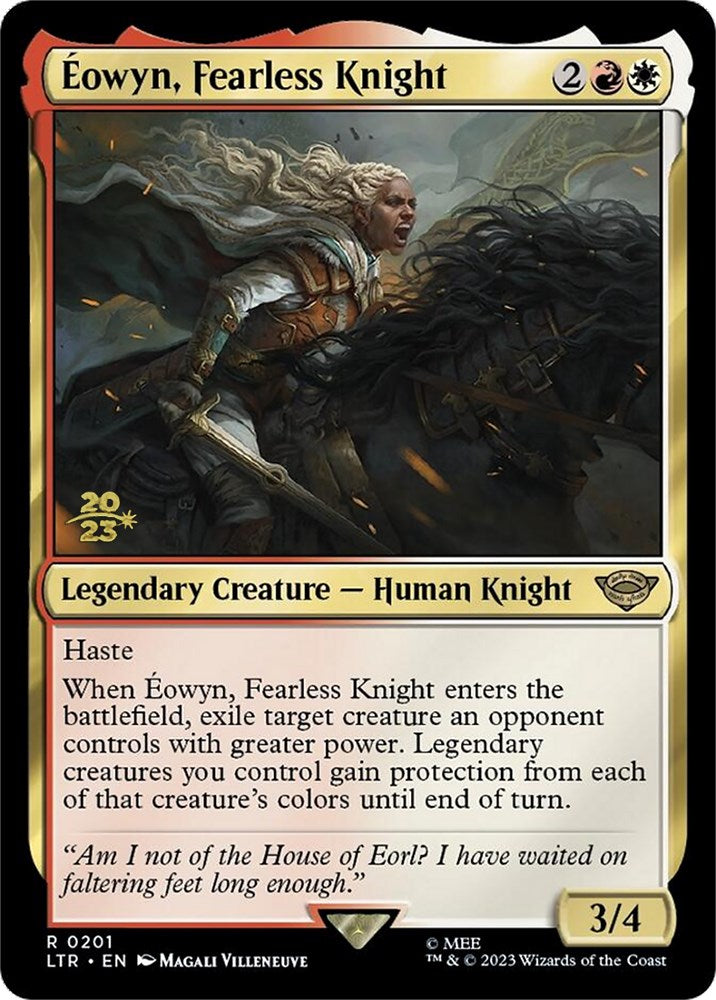 Eowyn, Fearless Knight [The Lord of the Rings: Tales of Middle-Earth Prerelease Promos] - Destination Retro