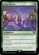 Elven Chorus [The Lord of the Rings: Tales of Middle-Earth Prerelease Promos] - Destination Retro