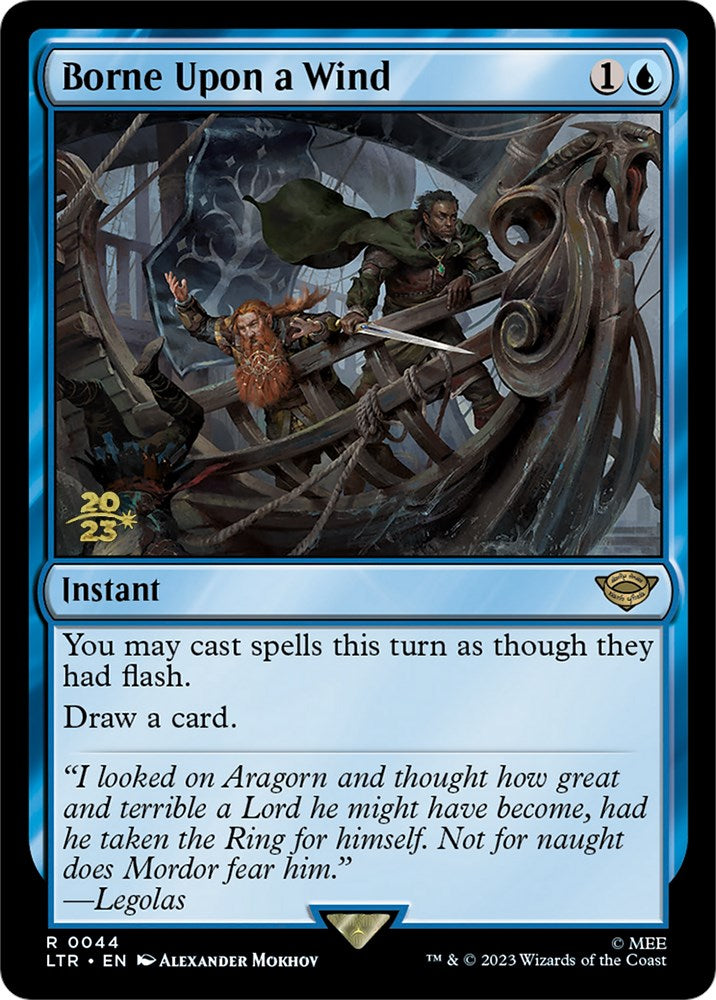 Borne Upon a Wind [The Lord of the Rings: Tales of Middle-Earth Prerelease Promos] - Destination Retro