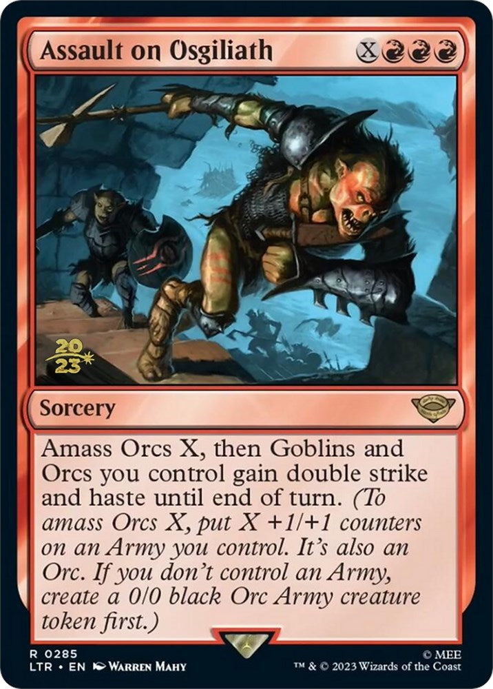 Assault on Osgiliath [The Lord of the Rings: Tales of Middle-Earth Prerelease Promos] - Destination Retro