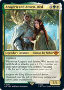 Aragorn and Arwen, Wed [The Lord of the Rings: Tales of Middle-Earth Prerelease Promos] - Destination Retro