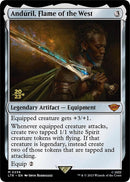 Anduril, Flame of the West [The Lord of the Rings: Tales of Middle-Earth Prerelease Promos] - Destination Retro