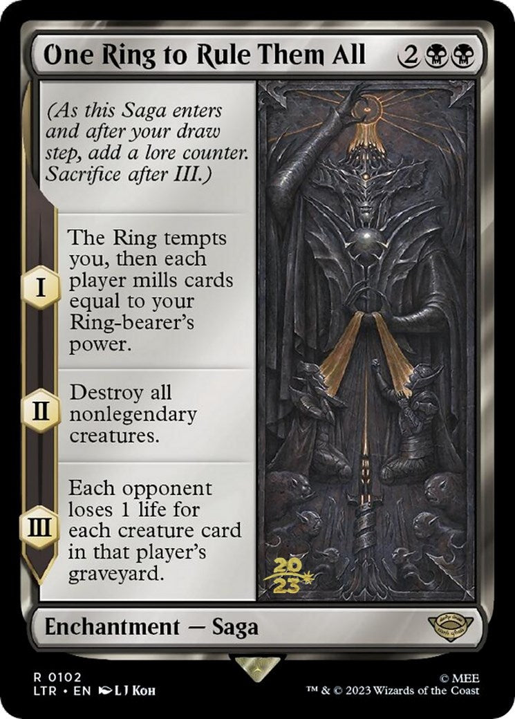 One Ring to Rule Them All [The Lord of the Rings: Tales of Middle-Earth Prerelease Promos] - Destination Retro