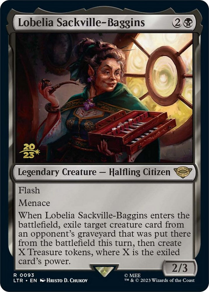 Lobelia Sackville-Baggins [The Lord of the Rings: Tales of Middle-Earth Prerelease Promos] - Destination Retro