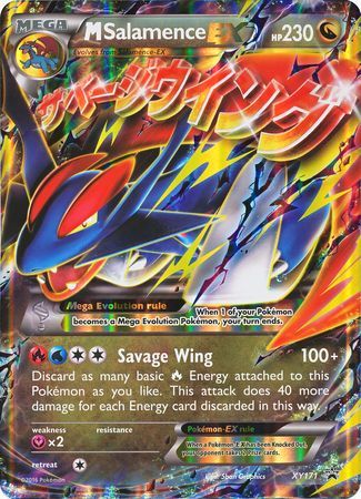 M Salamence EX (XY171) (Jumbo Card) [XY: Black Star Promos] - Destination Retro