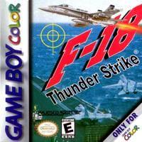 F-18 Thunder Strike - PAL GameBoy Color - Destination Retro