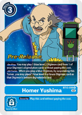 Homer Yushima [BT13-096] [Versus Royal Knight Booster Pre-Release Cards] - Destination Retro