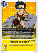 Richard Sampson [BT13-098] [Versus Royal Knight Booster Pre-Release Cards] - Destination Retro