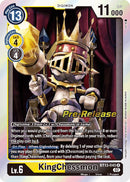 KingChessmon [BT13-045] [Versus Royal Knight Booster Pre-Release Cards] - Destination Retro