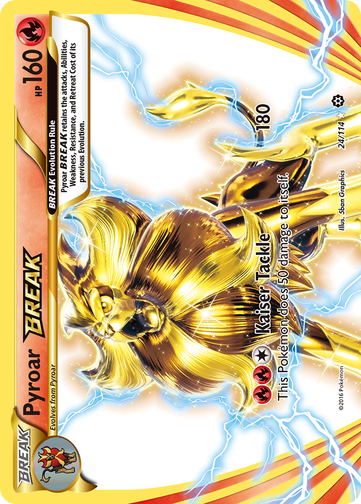 Pyroar BREAK (24/114) [XY: Steam Siege] - Destination Retro