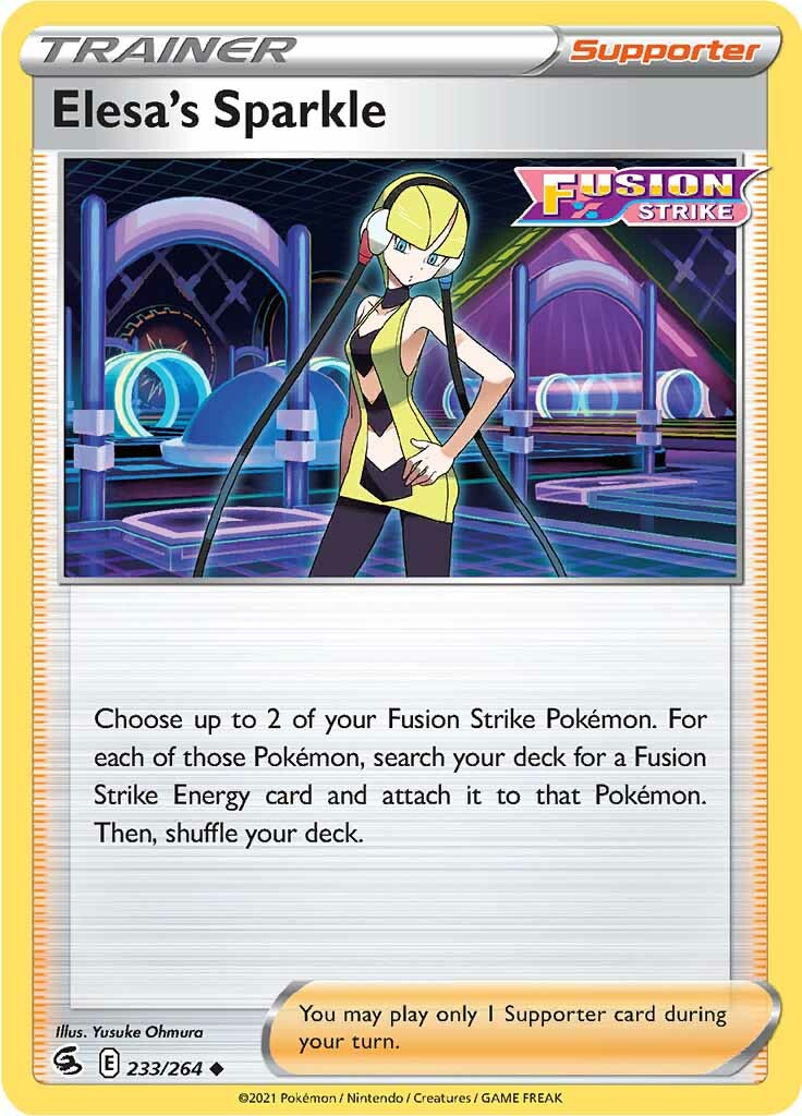 Elesa's Sparkle (233/264) [Sword & Shield: Fusion Strike] - Destination Retro