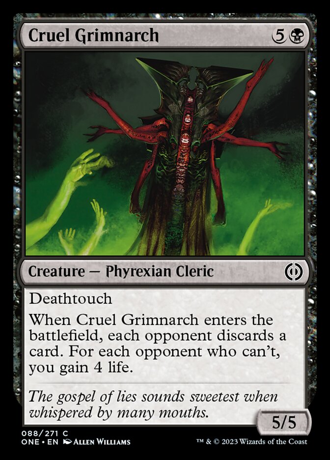 Cruel Grimnarch [Phyrexia: All Will Be One] - Destination Retro