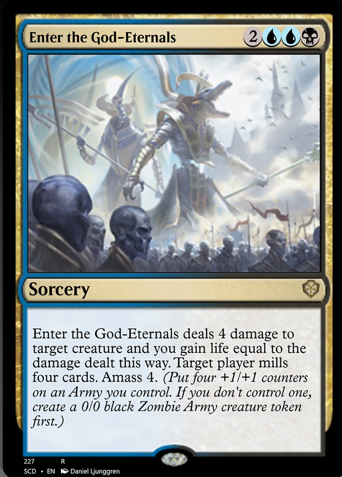 Enter the God-Eternals [Starter Commander Decks] - Destination Retro